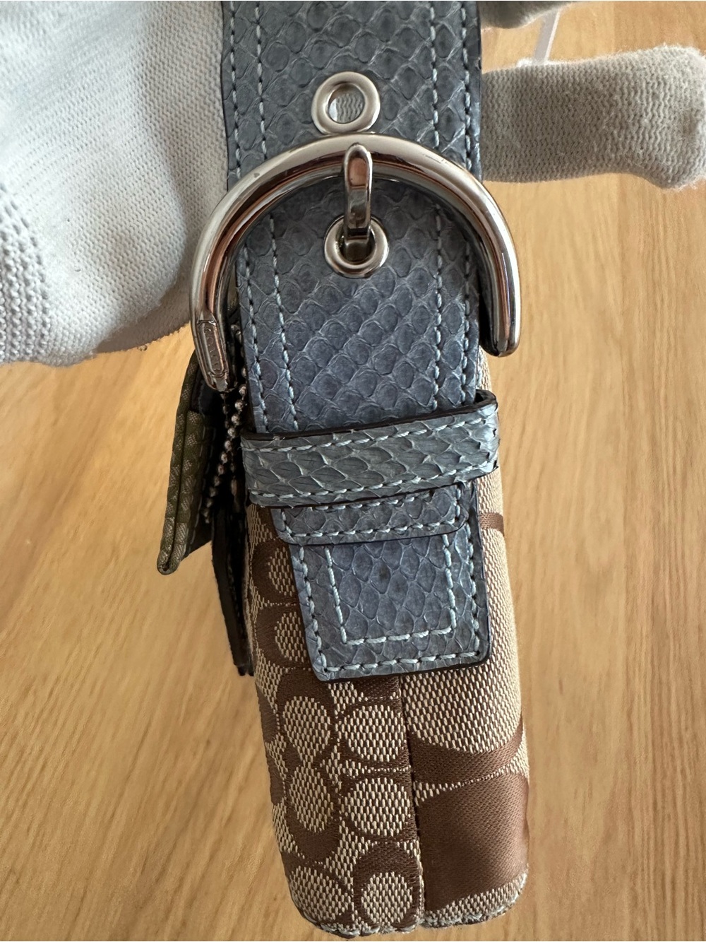 Coach Patchwork Shoulder Bag - Picture 7 of 16